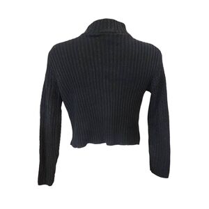Vintage 90s Express Tricot Crop Sweater Size‎ Large